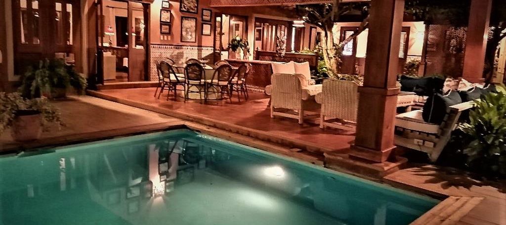 Swimming Pool and Gazebo at night 3 (Copy)
